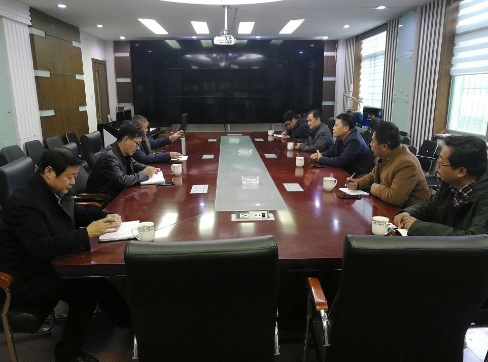 济南市长清区副区长丁勇来山东天博游戏平台集团调研