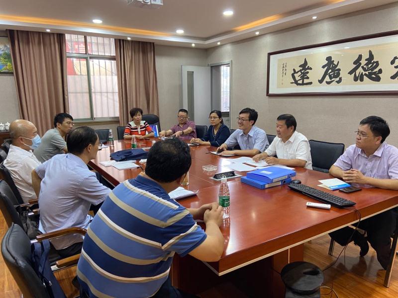 省总工会联合调研组来天博游戏平台集团调研