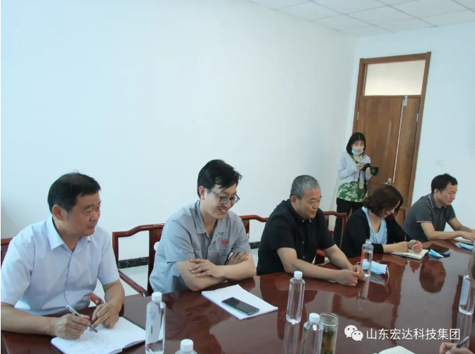长清区总工会领导到天博游戏平台集团调研